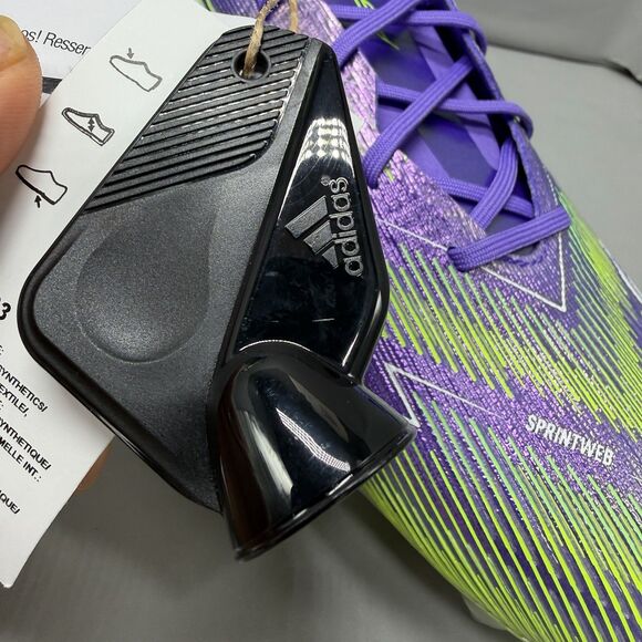 Adidas F50 Elite SG Soccer Cleats Men Sz 11 Purple Green JH7633 SoftGround Studs main image 6